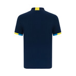Connor Short Sleeve Polo Shirt // Navy (M)