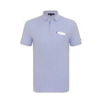Harden Short Sleeve Polo Shirt // Blue (XL)