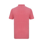 Aiden Short Sleeve Polo Shirt // Bordeaux (S)