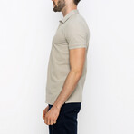 Dean Short Sleeve Polo Shirt // Beige (3XL)