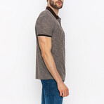 Sutton Short Sleeve Polo Shirt // Brown (3XL)