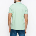 Dante Short Sleeve Polo Shirt // Mint (L)