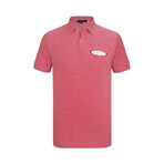 Aiden Short Sleeve Polo Shirt // Bordeaux (M)