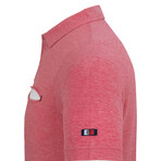 Aiden Short Sleeve Polo Shirt // Bordeaux (L)