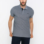 Zack Short Sleeve Polo Shirt // Black (L)