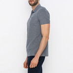 Zack Short Sleeve Polo Shirt // Black (S)