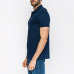 Wyatt Short Sleeve Polo Shirt // Navy (XL)