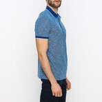 Brady Short Sleeve Polo Shirt // Sax (2XL)