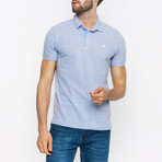 Zane Short Sleeve Polo Shirt // Blue (2XL)