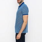 Brady Short Sleeve Polo Shirt // Sax (S)