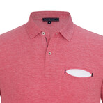 Aiden Short Sleeve Polo Shirt // Bordeaux (3XL)
