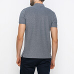 Zack Short Sleeve Polo Shirt // Black (M)