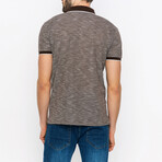 Sutton Short Sleeve Polo Shirt // Brown (M)