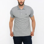 Lyon Short Sleeve Polo Shirt // Gray Melange (2XL)
