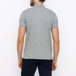 Lyon Short Sleeve Polo Shirt // Gray Melange (L)