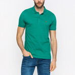 John Short Sleeve Polo Shirt // Green (L)