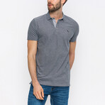 Frank Short Sleeve Polo Shirt // Dark Gray (M)