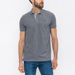 Frank Short Sleeve Polo Shirt // Dark Gray (S)