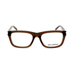 Karl Lagerfeld // Unisex KL773-085 Optical Frames // Chestnut