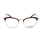 Karl Lagerfeld // Women's KL285-534 Optical Frames // Gold