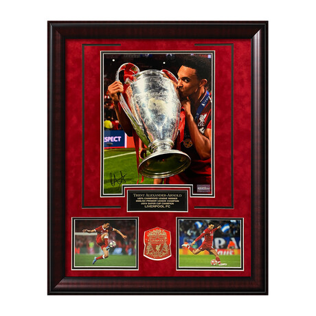 Trent Alexander-Arnold // Framed + Signed Photograph // Liverpool