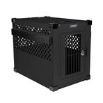 Stationary Dog Crate // Black (34" Length)