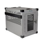 Stationary Dog Crate // Gray (34" Length)