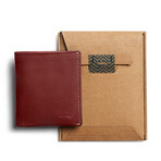 RFID Blocking Note Sleeve // Red Earth