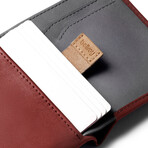 RFID Blocking Note Sleeve // Red Earth