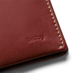 RFID Blocking Note Sleeve // Red Earth