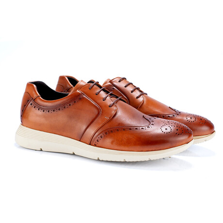 Lowbeach Sneakers // Cognac (Euro: 39)