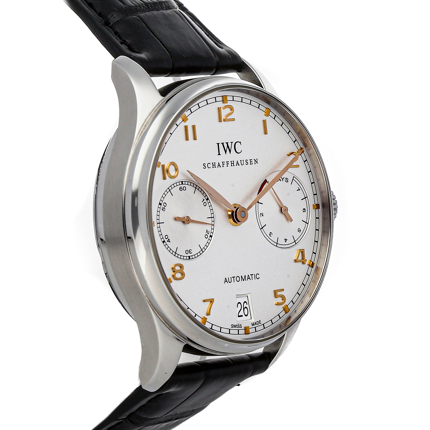 IWC Portugieser 7 Day Automatic // IW5001-14 // Pre-Owned - High-end ...