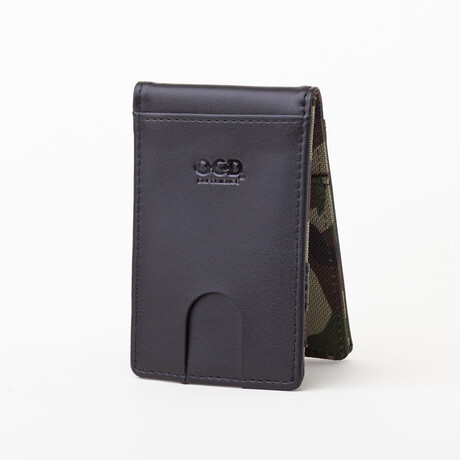 O.C.D. RFID Wallet // Camo // Black Clip