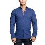 Einstein 01 Button Up Shirt // Blue (M)