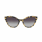 Miu Miu // Women's Sunglasses // Light Havana + Gray Gradient