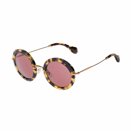 Miu Miu // Women's Sunglasses // Havana + Pink