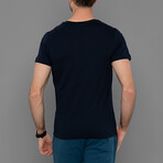 Marshall T-Shirt // Navy (L)