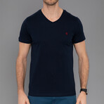 Marshall T-Shirt // Navy (XL)