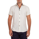 Paris Short Sleeve Button Up Shirt // Yellow (2XL)