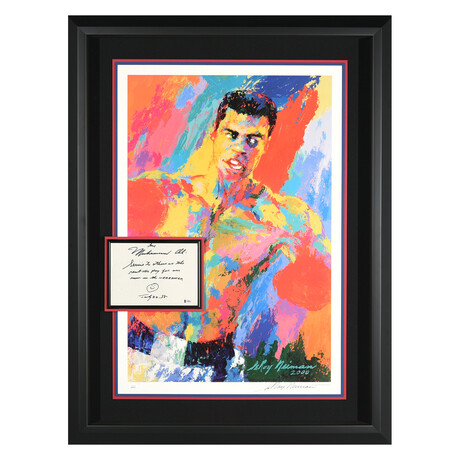 Muhammad Ali + Leroy Neiman // Framed Display