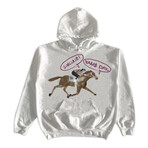 2021 White Long Beach Horse Hoodie (2XL)