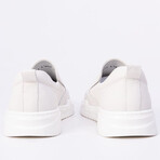 Bruce Leather Loafer Shoe // White (EU Size 40)