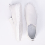 Bruce Leather Loafer Shoe // White (EU Size 40)