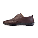 Carrado Leather Casual Shoe // Brown (EU Size 40)
