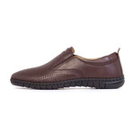 Dunne Leather Everyday Shoe // Brown (EU Size 40)