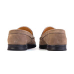 Brehus Leather Loafer Shoe // Light Brown (EU Size 40)