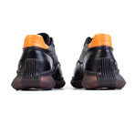 Desmon Leather Sneaker // Black (EU Size 40)