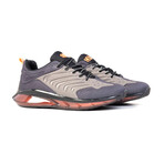 Kevin Knit Sneaker // Navy + Tan (EU Size 40)