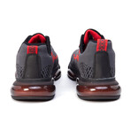 Harvey Knit Sneaker // Black + Red (EU Size 40)