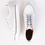 Carson Leather Sneaker // White (EU Size 40)